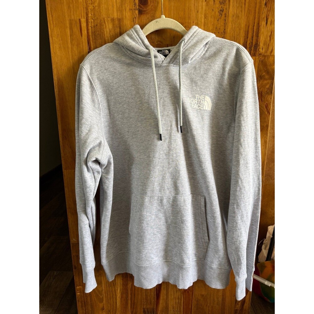 Women’s The North Face Box NSE Hoodie Sweatshirt Sz. Large Grey